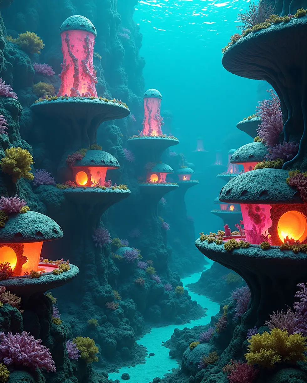 img-4ERZAZ60-CreatorzPlus-SignalPlus-bioluminescent-Coral-Reef-Fungi-Glowing-Futuristic-Al