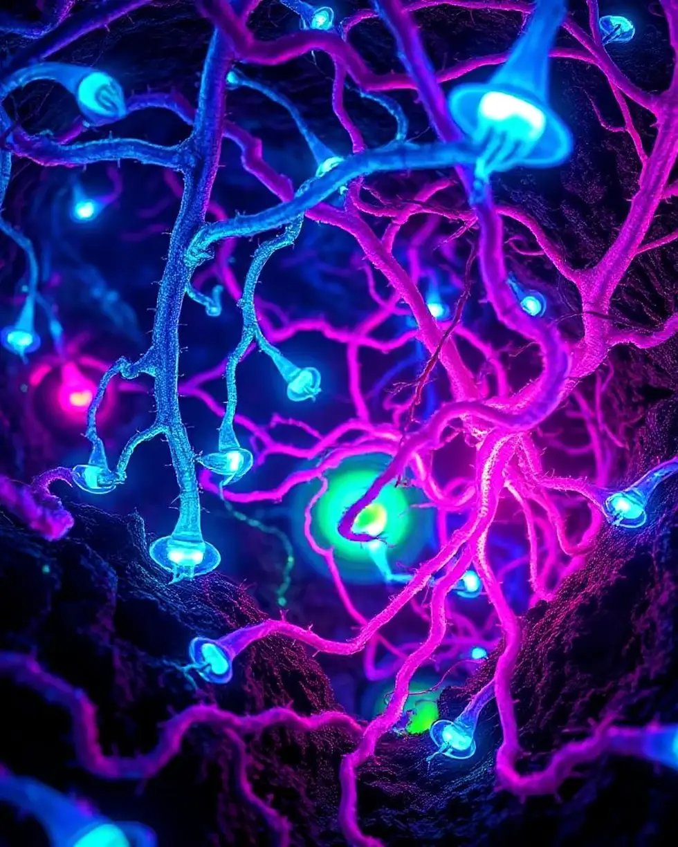ID_UV4J664Z-Creatorz+Signal+_Amazing-Glowing-Neon-Alien-Fungi