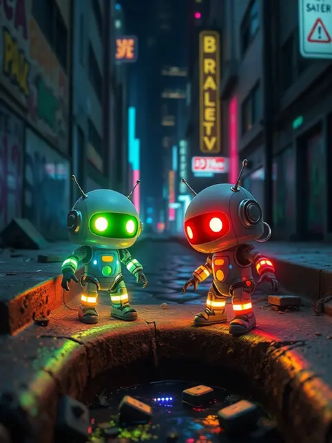 ID_LVX13R8K_BabyBotz_Origins_Neoncore_Glitchglow