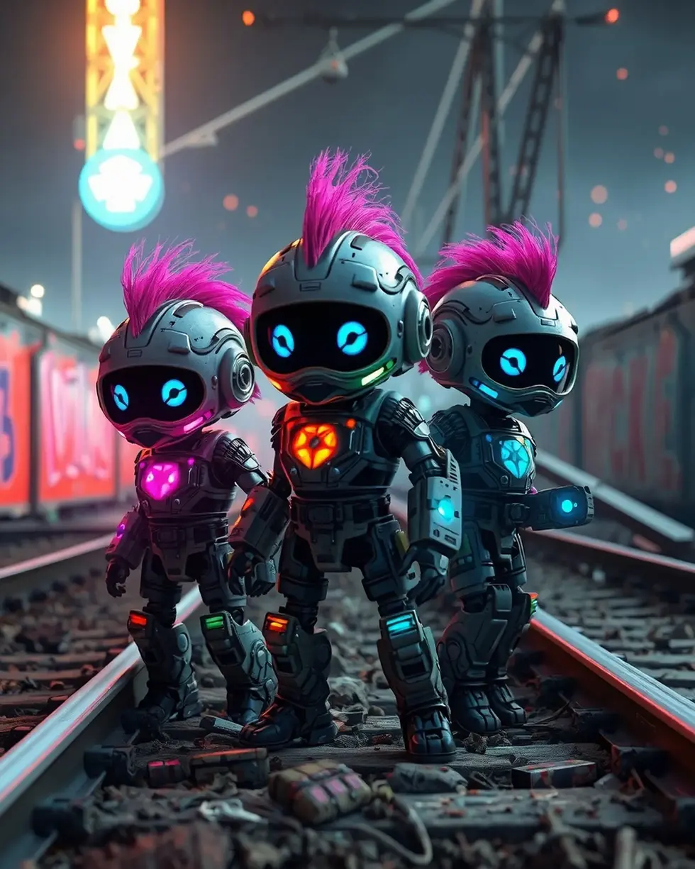 Creatorz+_BabyBotz_Futuristic_Circuit_Punks_ID_CHO1ZI0T