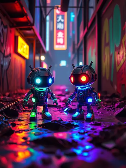 ID_TXHS7ON7_BabyBotz_Origins_Neoncore_Glitchglow
