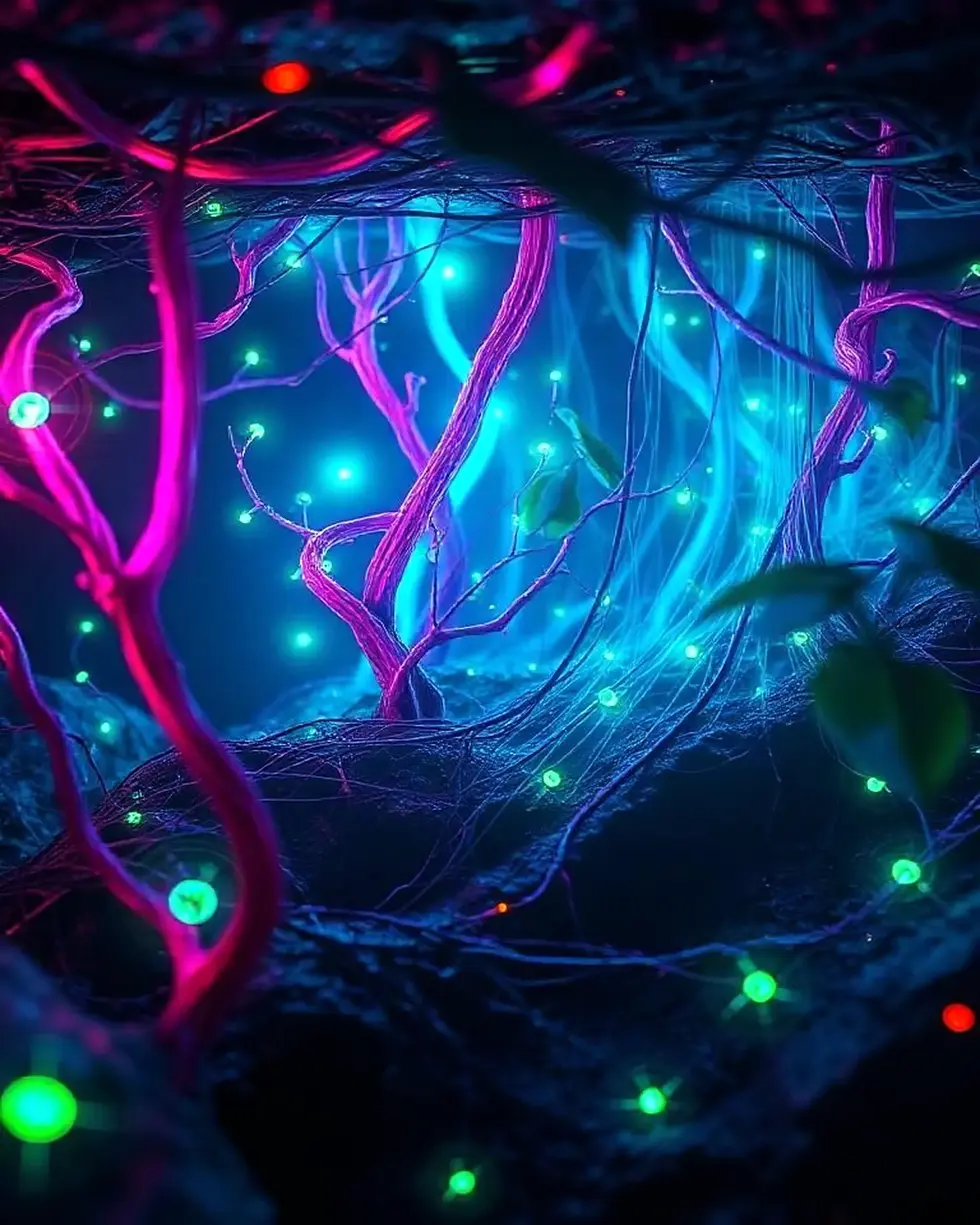 ID_U2LVL8DB-Creatorz+Signal+_Amazing-Glowing-Neon-Alien-Fungi