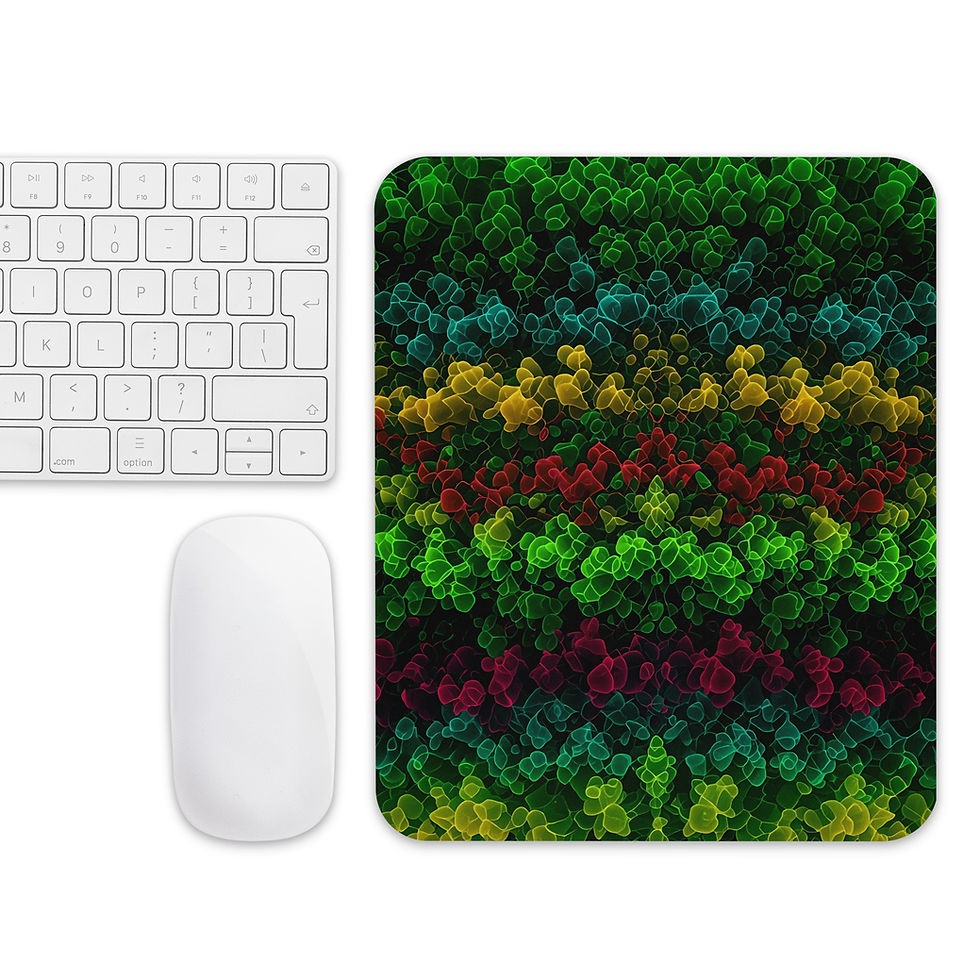 Thumbnail: #19 Strange Glow Collection — Premium Mousepad