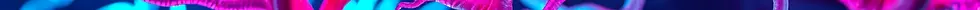 Multicolored alien fungi in light blue, pink and a golden orange