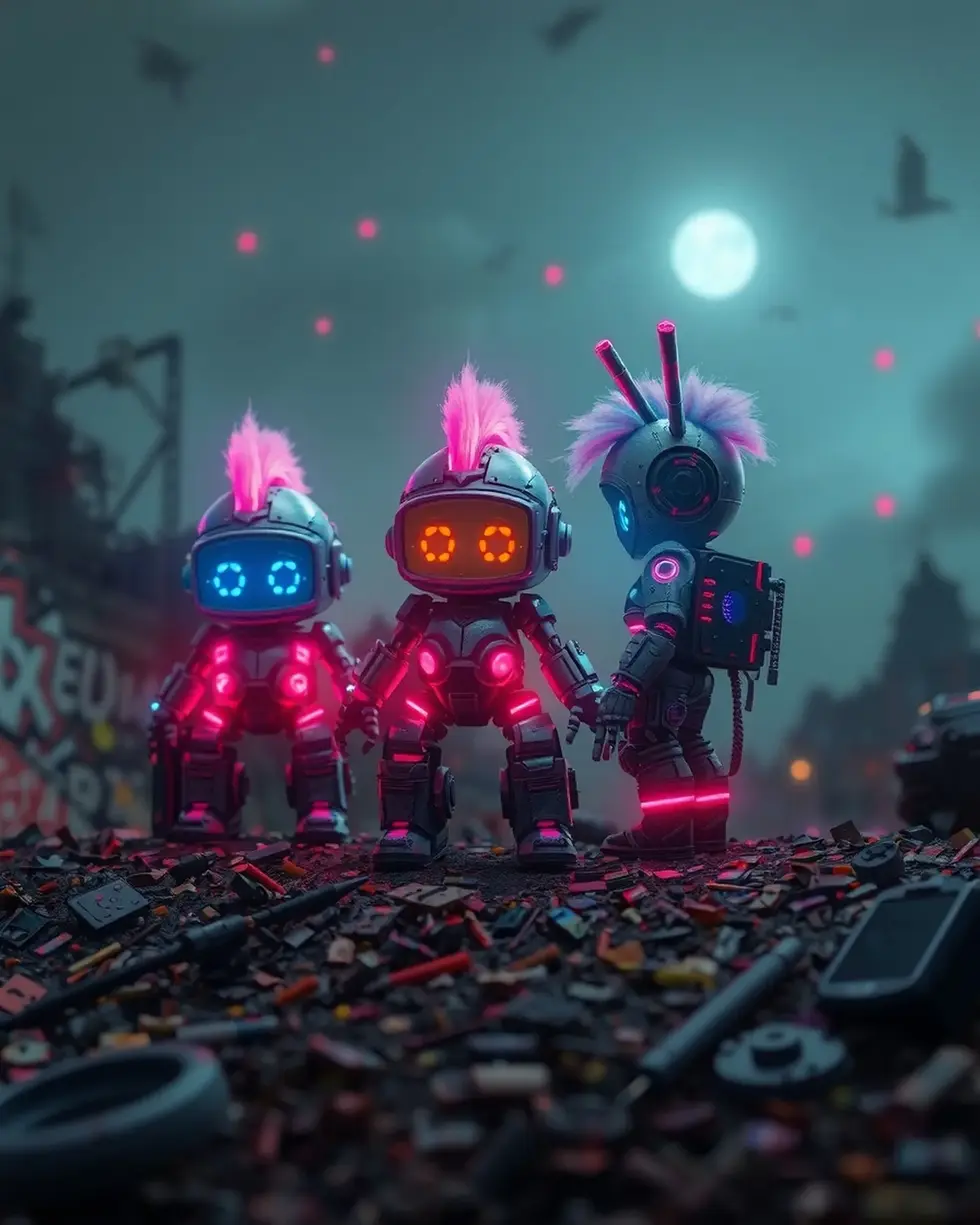 Creatorz+_BabyBotz_Futuristic_Circuit_Punks_ID_ECRIARFM