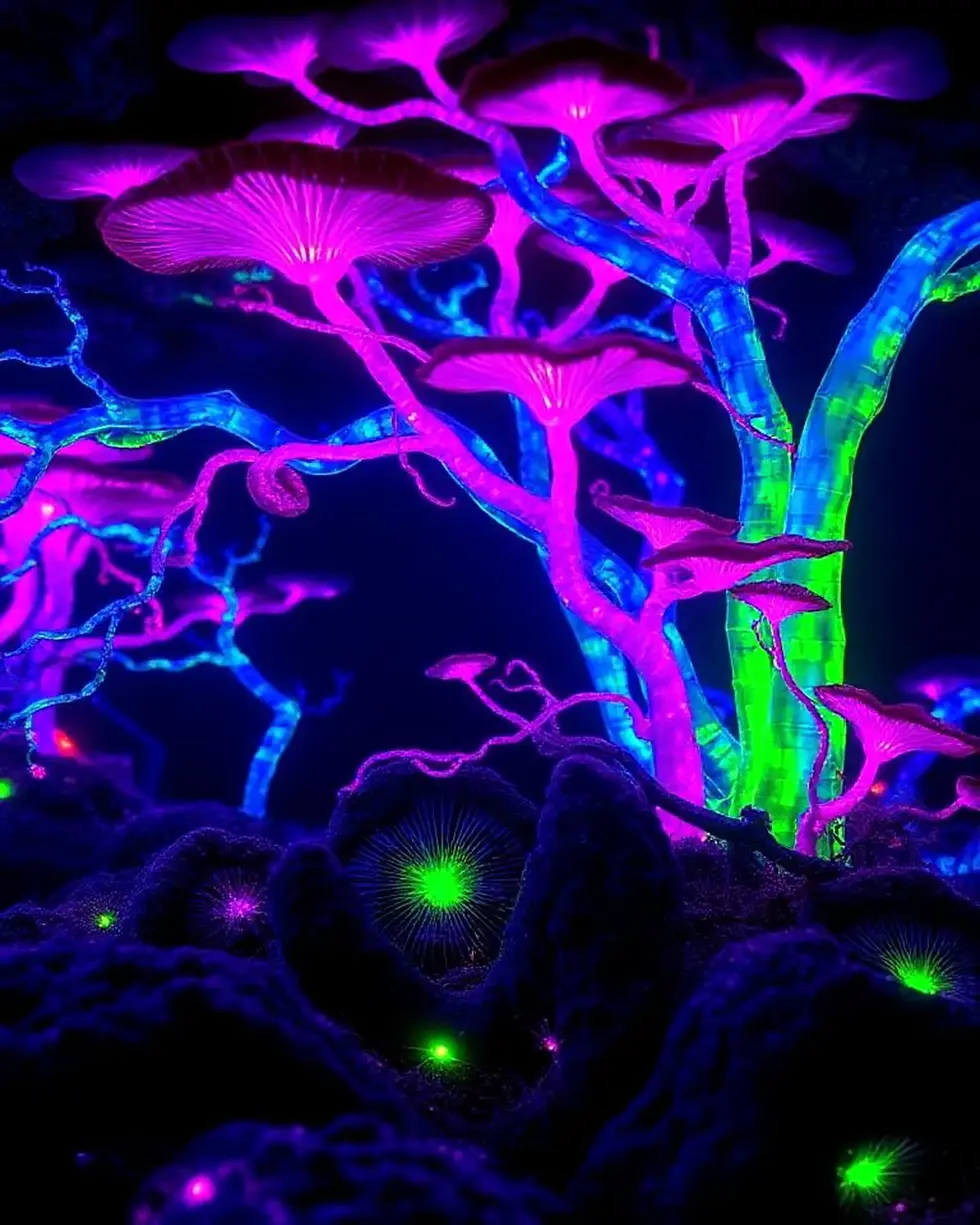 ID_U6BUAON0-Creatorz+Signal+_Amazing-Glowing-Neon-Alien-Fungi