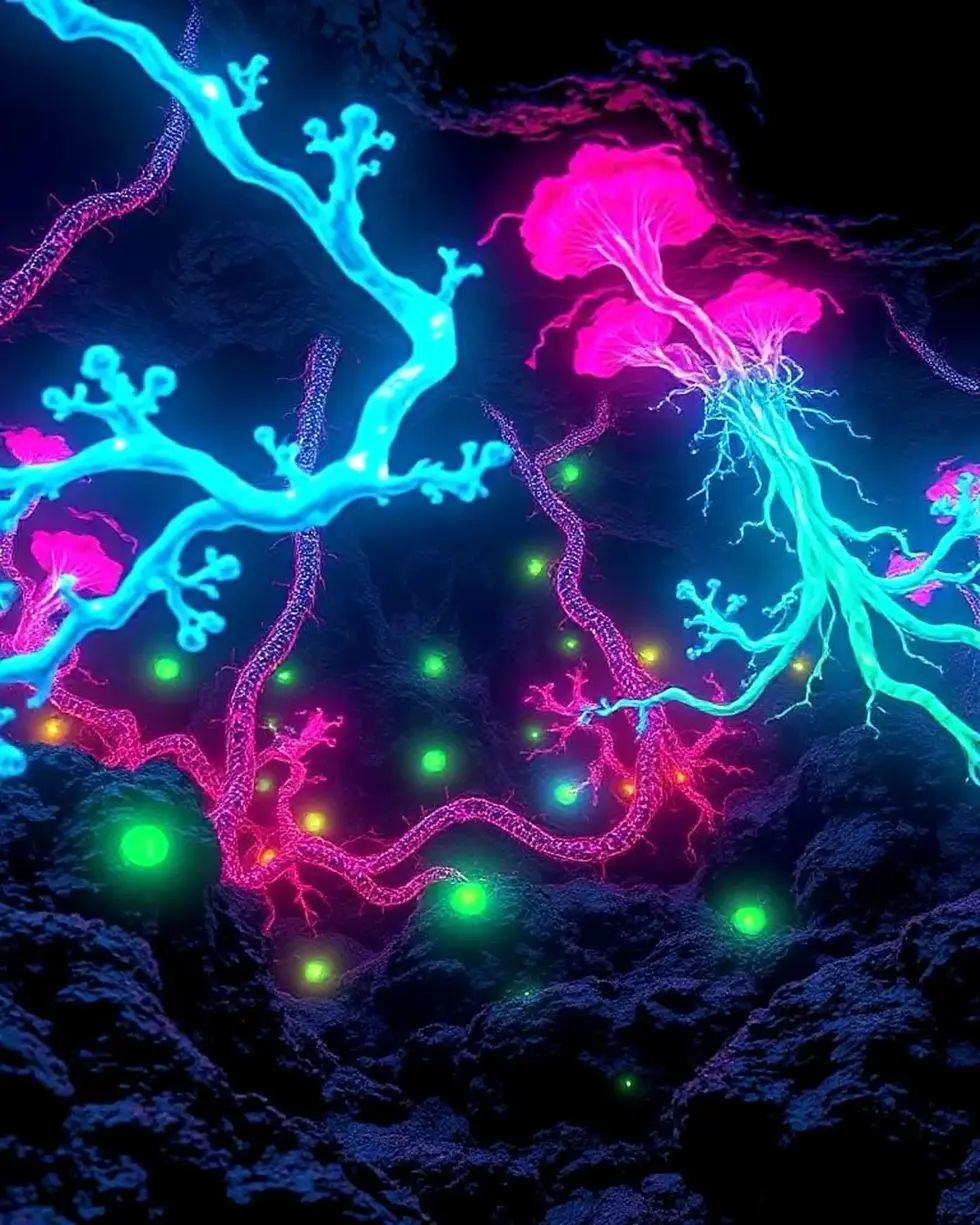 ID_ABURE0M5-Creatorz+Signal+_Amazing-Glowing-Neon-Alien-Fungi