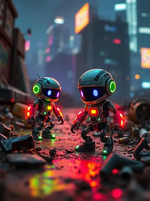 ID_HWMIMUDA_BabyBotz_Fusion_Neoncore_Glitchglow