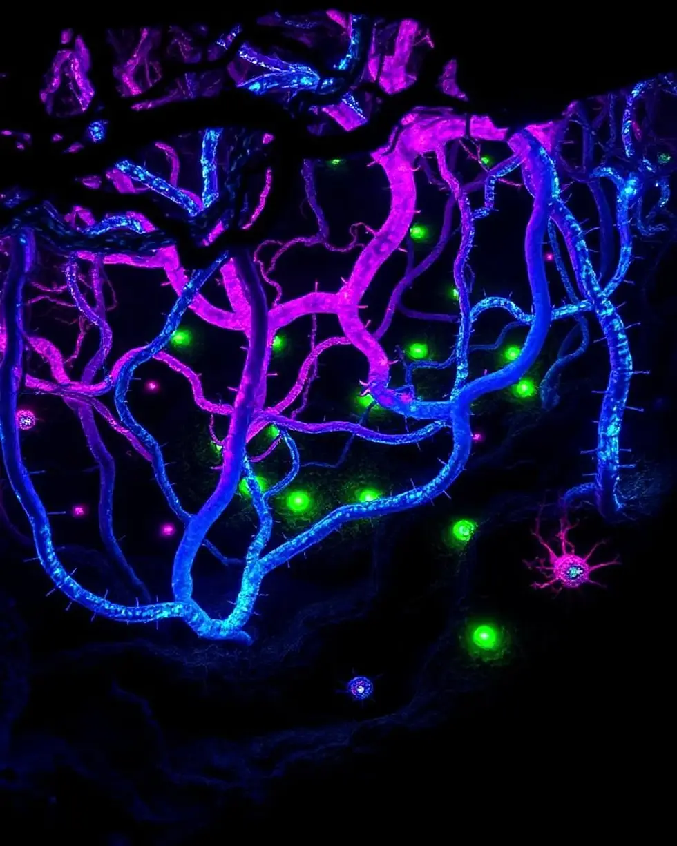 ID_N9YHI33T-Creatorz+Signal+_Amazing-Glowing-Neon-Alien-Fungi