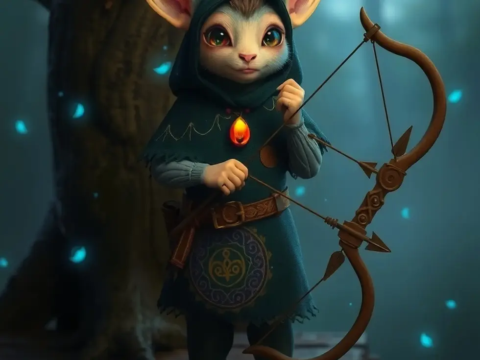 Fantasy creature concept from the ForestKindz Fusion Realms series.