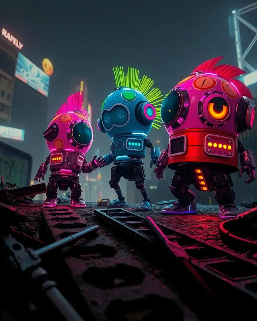 Creatorz+_BabyBotz_Futuristic_Circuit_Punks_ID_98ENGO16