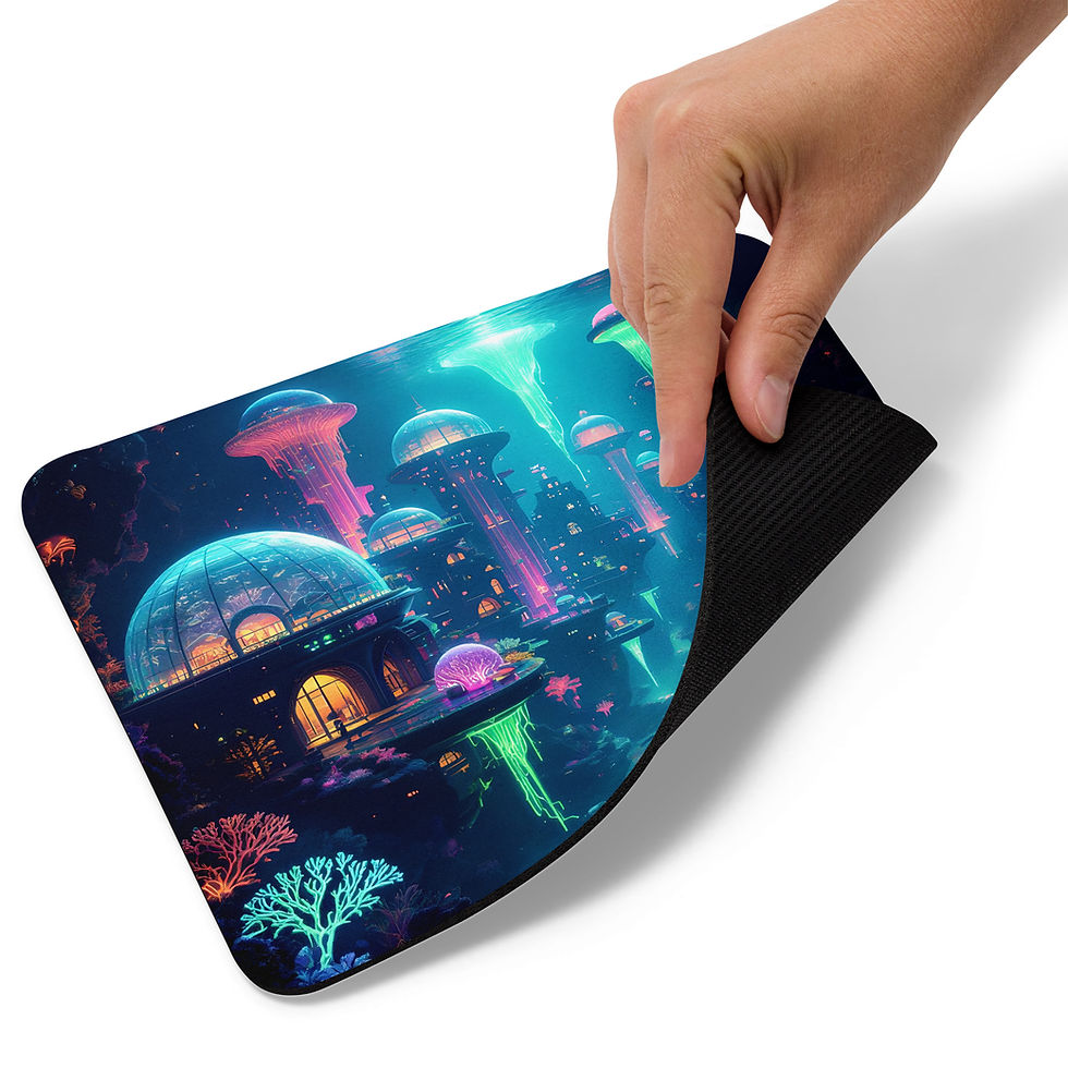 Thumbnail: #03 Signal 6.0 — “Coral of Disbelief” — Steller Edition — Premium Mousepad