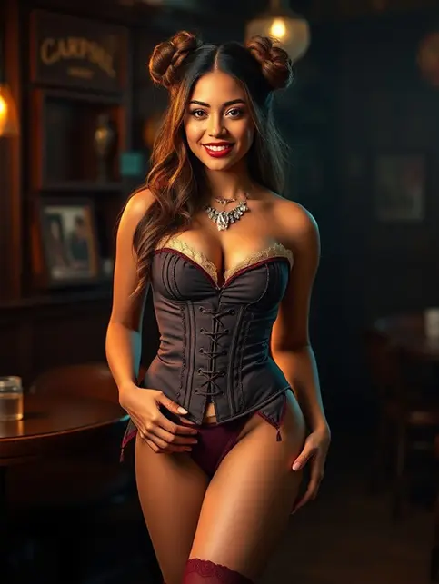 Creatorz+_WildWest_Cowgirls_Corsets_Fantasy_ID_756D38FV v1