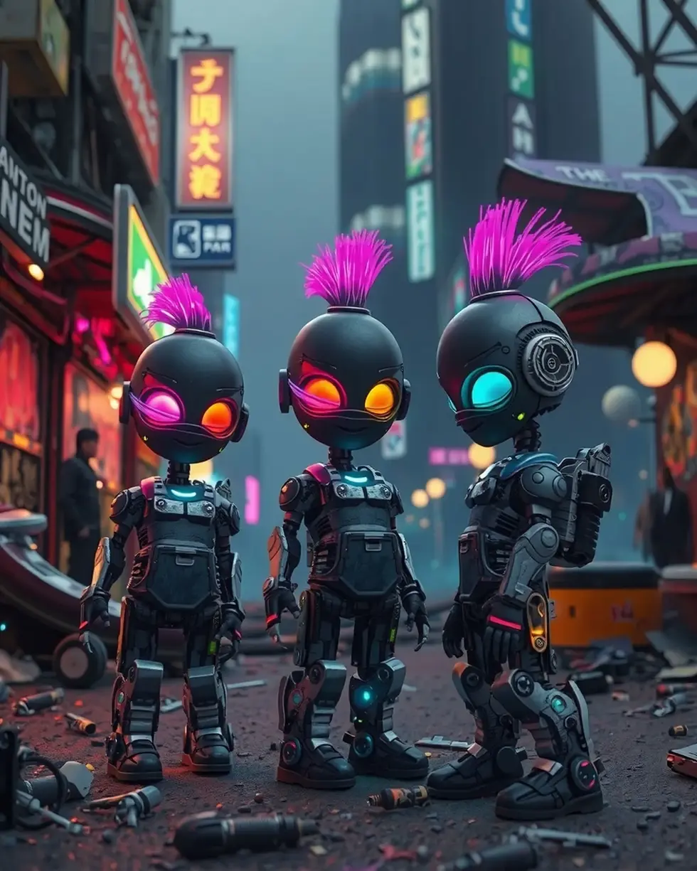 Creatorz+_BabyBotz_Futuristic_Circuit_Punks_ID_CQLMEMNK