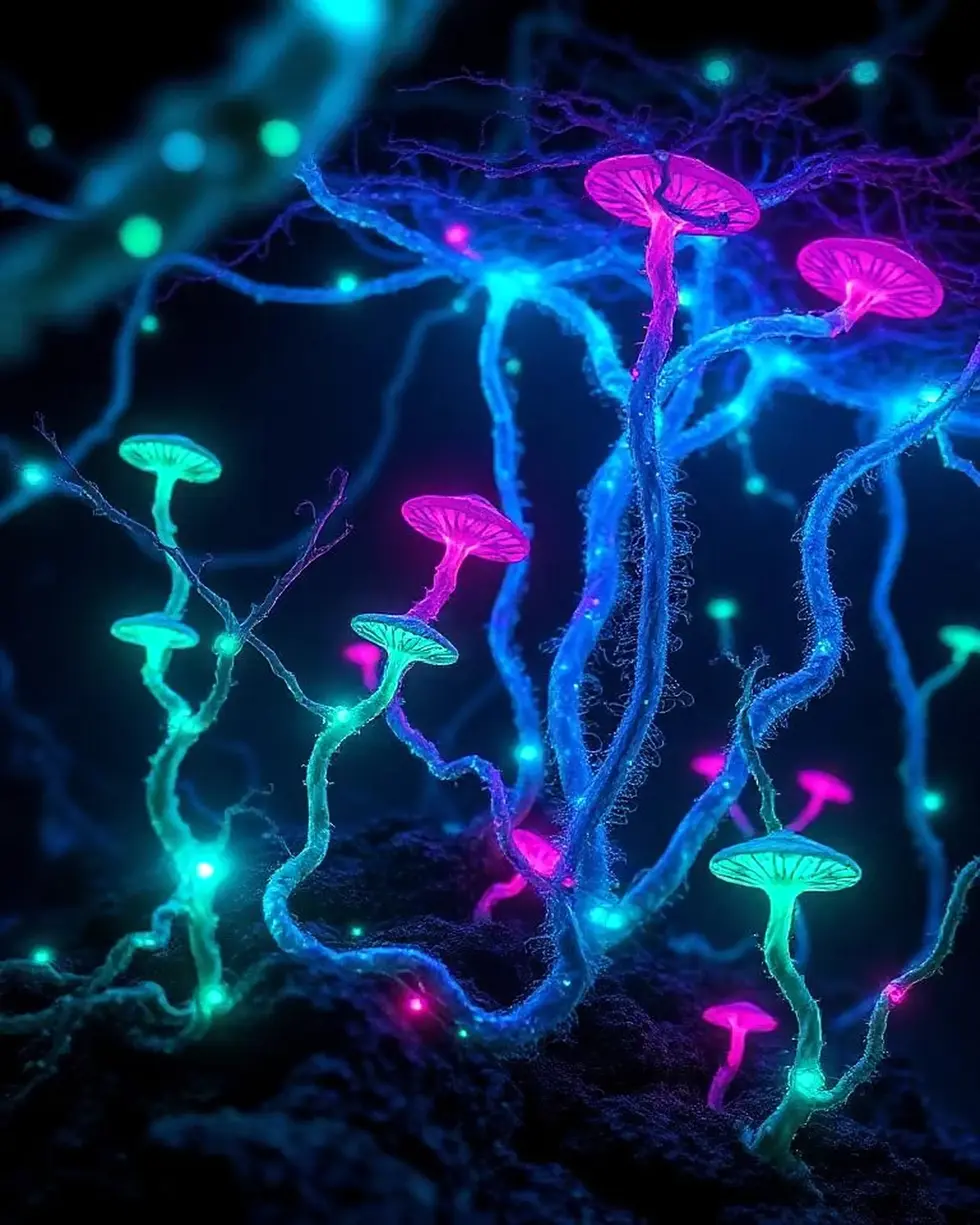 ID_869A3PGK-Creatorz+Signal+_Amazing-Glowing-Neon-Alien-Fungi