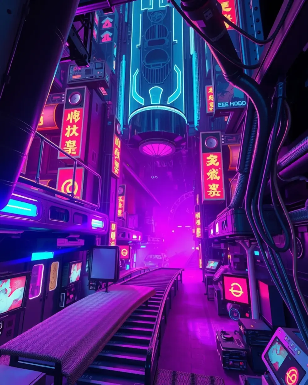 img-FV281BNW-CreatorzPlus-Alienistic-DystopianFuture-PurpleNeon-GlowingNebula-LucidDreamsc