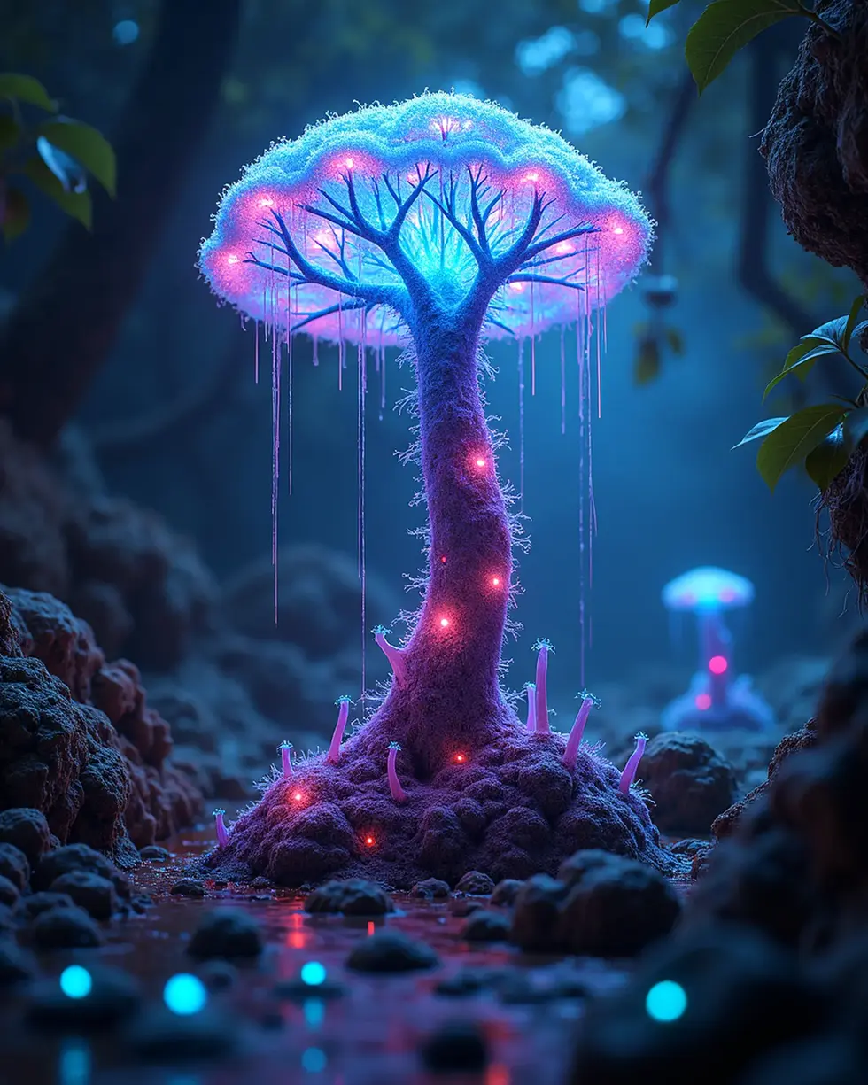 img-TLW805TM-CreatorzPlus-SignalPlus-HighResolution-AlienFungi-TwilightBloom-GlowRoot-Neur