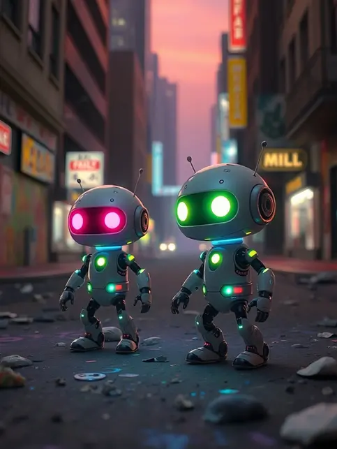 ID_P1WN0R6L_BabyBotz_Origins_Neoncore_Glitchglow