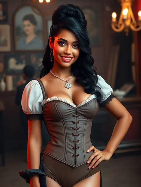 Creatorz+_WildWest_Cowgirls_Corsets_Fantasy_ID_9T3GCHO6 v1
