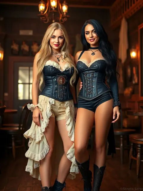 Creatorz+_WildWest_Cowgirls_Corsets_Fantasy_ID_DO61N7WK v1