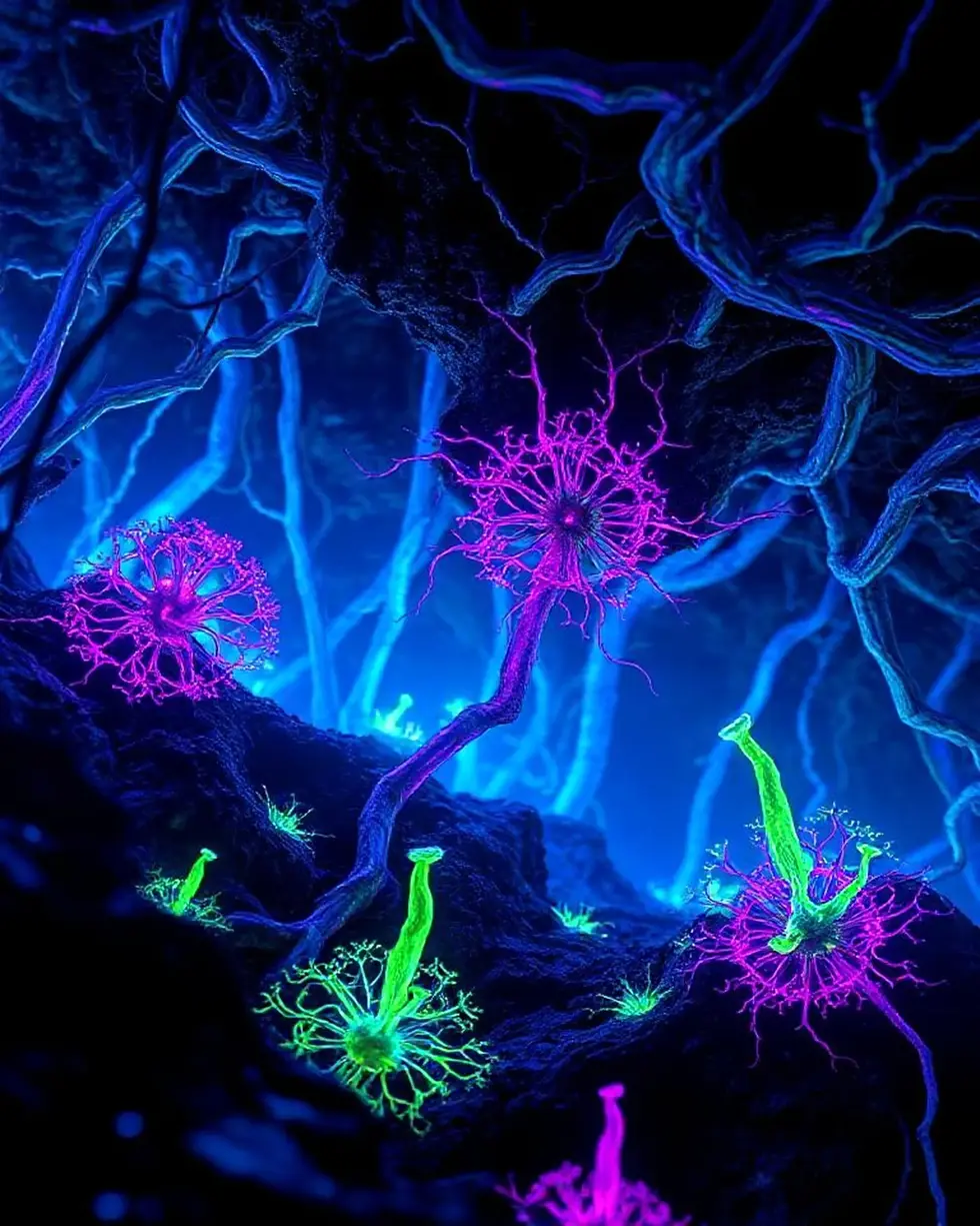 ID_RV32H5MA-Creatorz+Signal+_Amazing-Glowing-Neon-Alien-Fungi