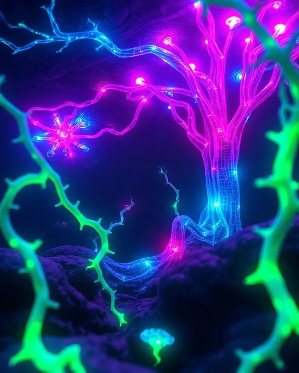 ID_AKL6GDX0-Creatorz+Signal+_Amazing-Glowing-Neon-Alien-Fungi
