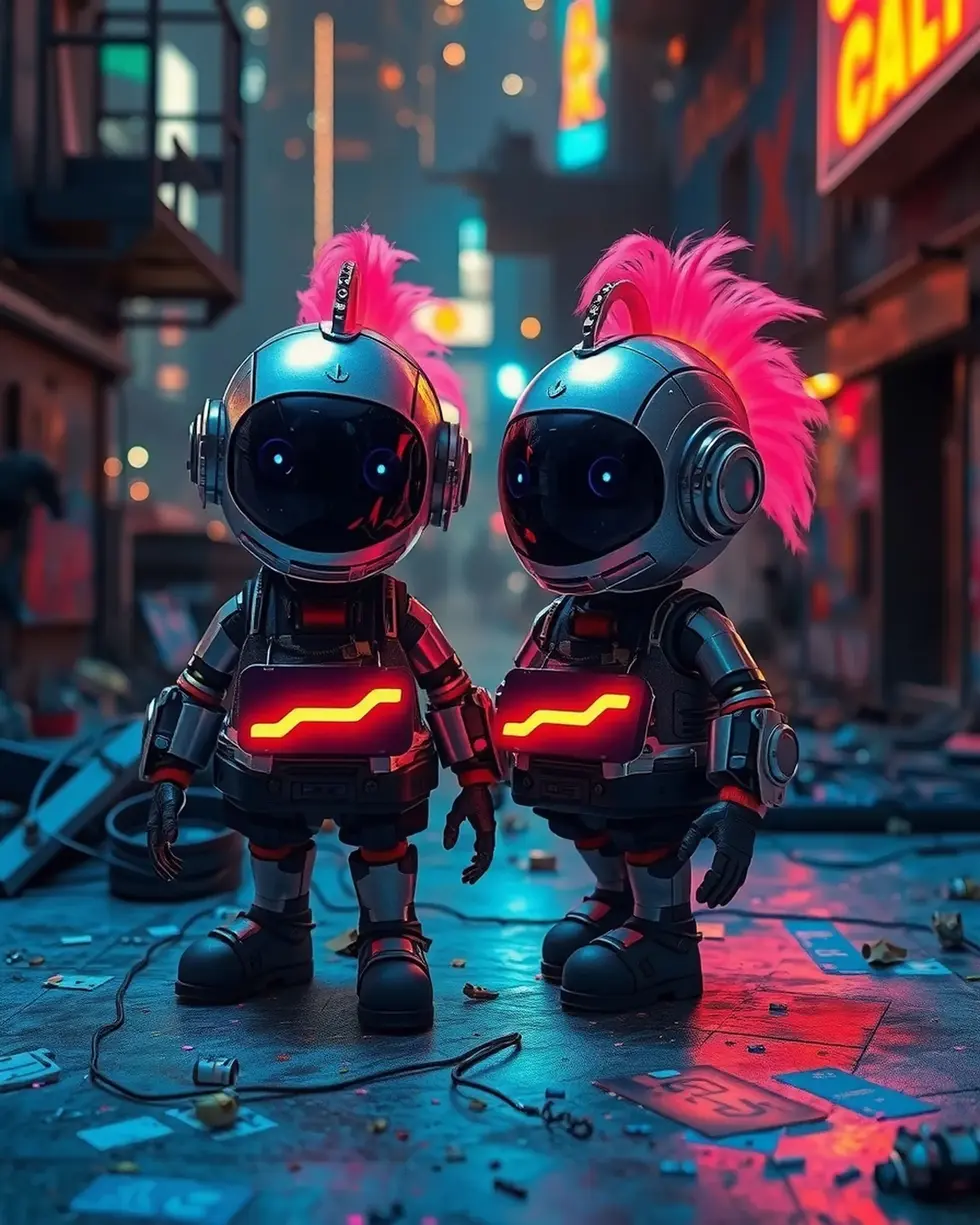 Creatorz+_BabyBotz_Futuristic_Circuit_Punks_ID_BOFT25R5