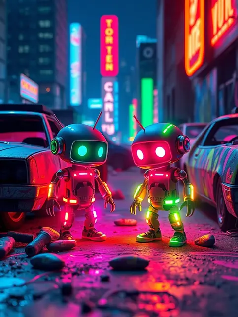 ID_5DIAORBB_BabyBotz_Origins_Neoncore_Glitchglow
