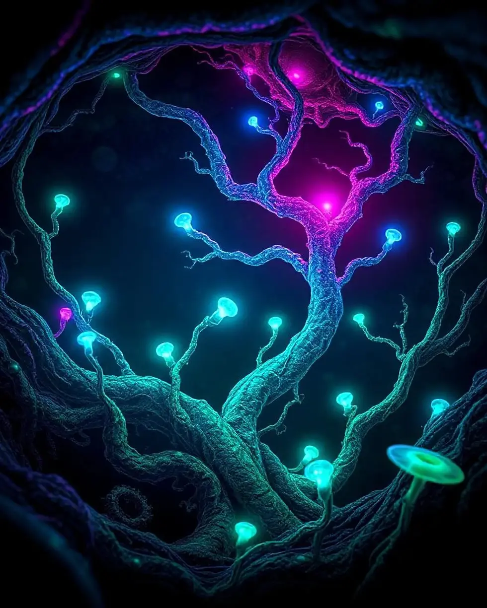 ID_4S7DFTPD-Creatorz+Signal+_Amazing-Glowing-Neon-Alien-Fungi