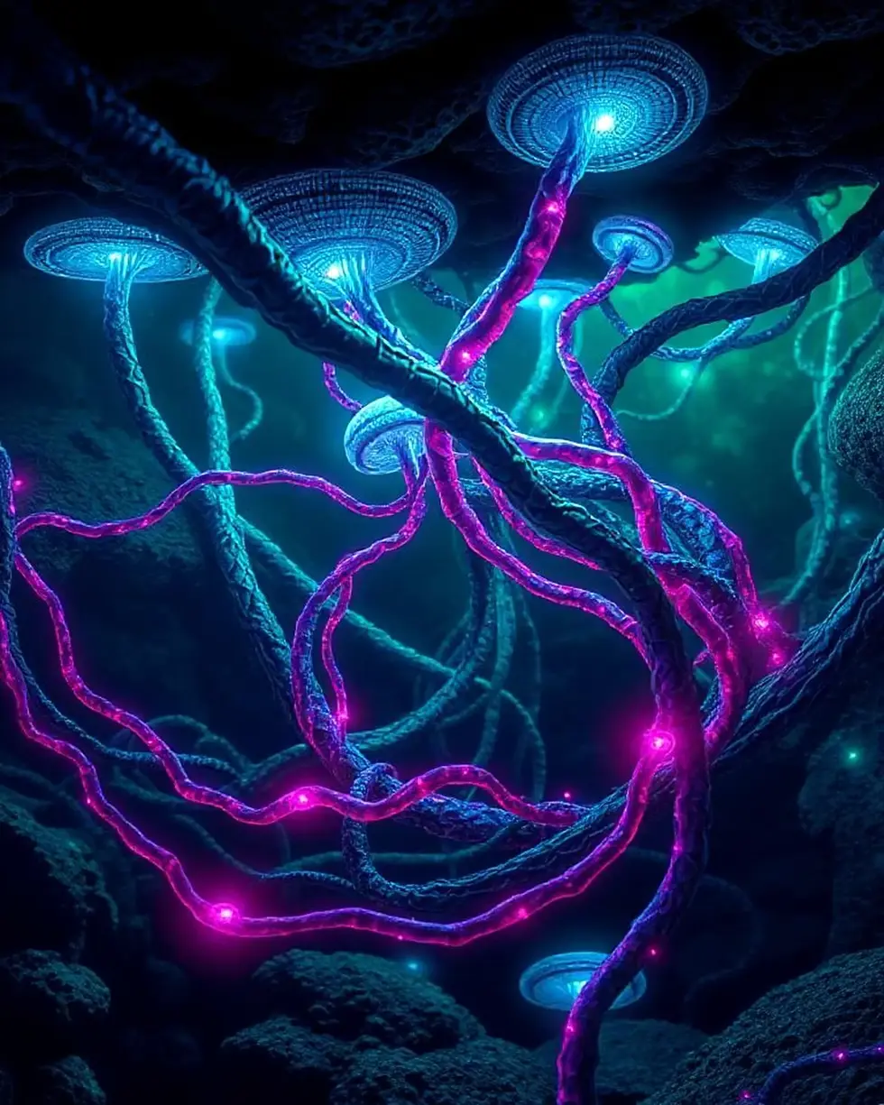 ID_O3F2A640-Creatorz+Signal+_Amazing-Glowing-Neon-Alien-Fungi