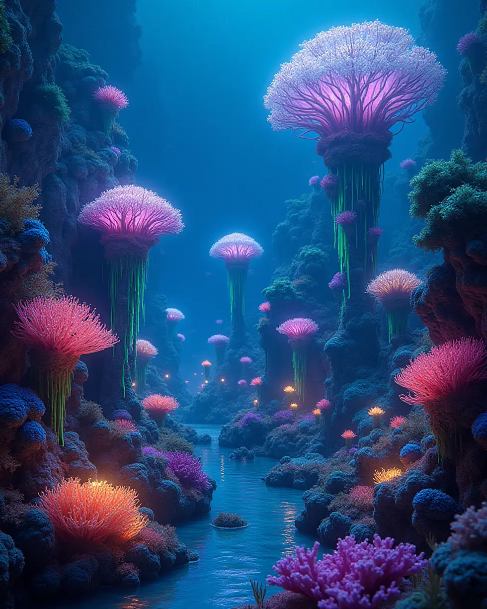 img-GH1J15JL-CreatorzPlus-SignalPlus-bioluminescent-Coral-Reef-Fungi-Glowing-Futuristic-Al