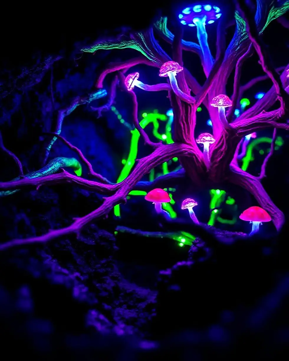 ID_JSHA7FCL-Creatorz+Signal+_Amazing-Glowing-Neon-Alien-Fungi