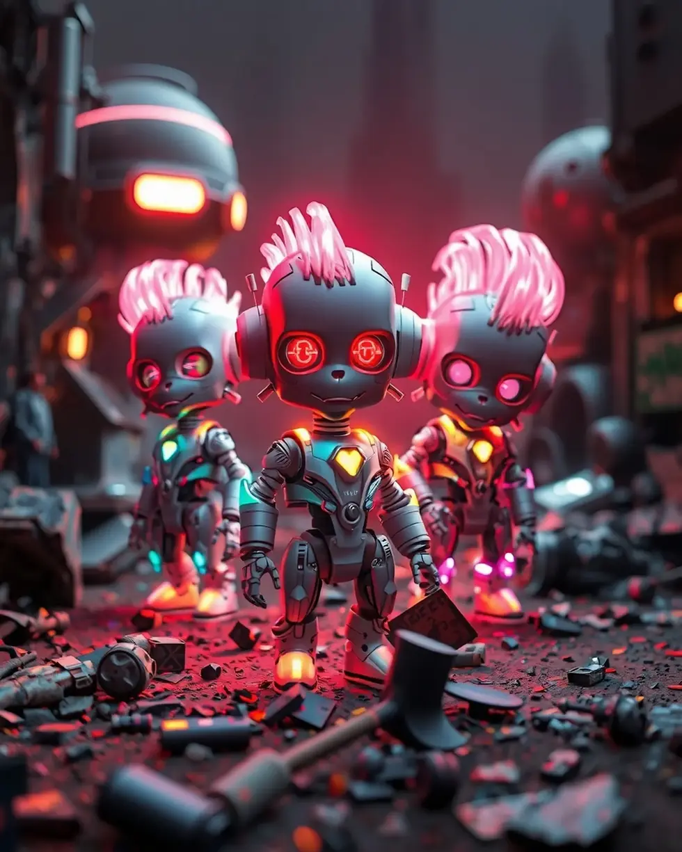 Creatorz+_BabyBotz_Futuristic_Circuit_Punks_ID_BDV4HM21