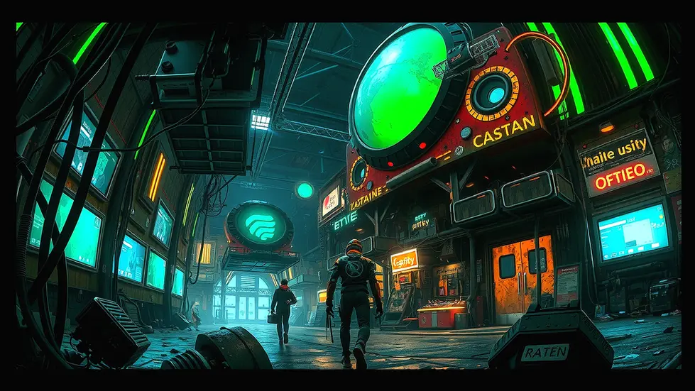 img-PL3SKL00-CreatorzPlus-TechPlus-Dystopian-Sector-47-Futuristic-Glowing-Neon-Green-Surre