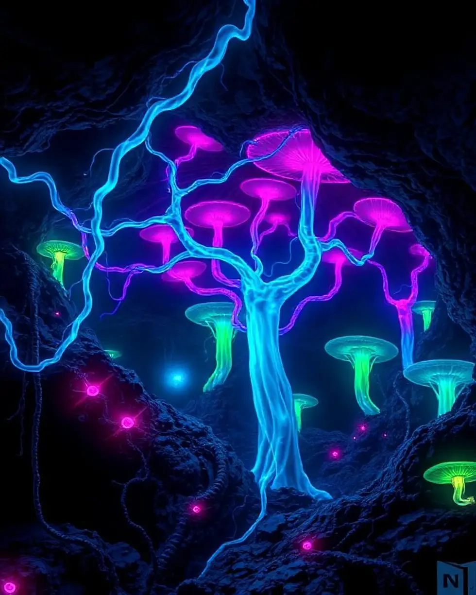 ID_5HF0DYF4-Creatorz+Signal+_Amazing-Glowing-Neon-Alien-Fungi