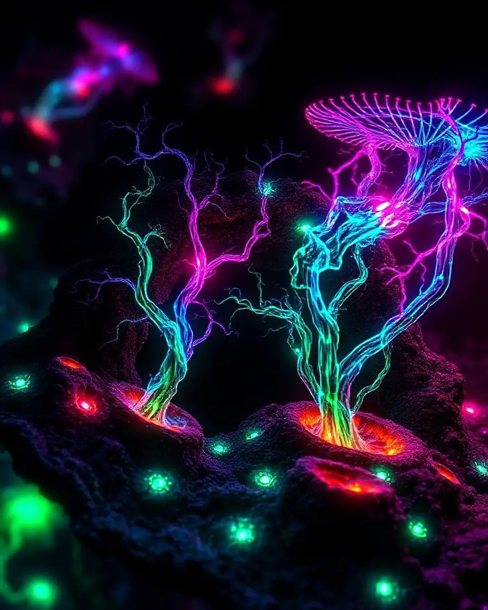 ID_V0E4P2MT-Creatorz+Signal+_Amazing-Glowing-Neon-Alien-Fungi