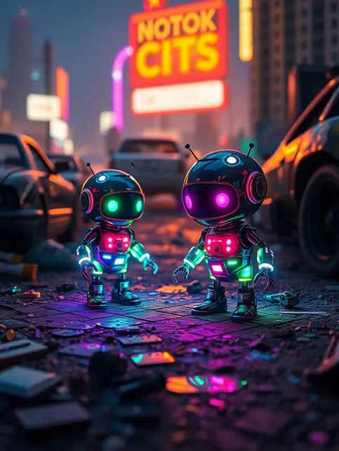 ID_3XGOJDDA_BabyBotz_Origins_Neoncore_Glitchglow
