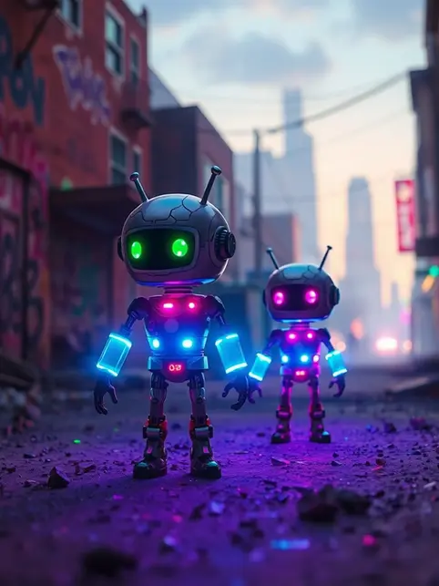 ID_TXS4MFXY_BabyBotz_Origins_Neoncore_Glitchglow
