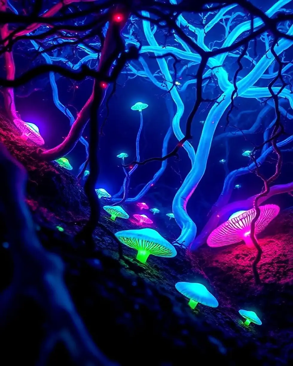 ID_9YSJ402V-Creatorz+Signal+_Amazing-Glowing-Neon-Alien-Fungi