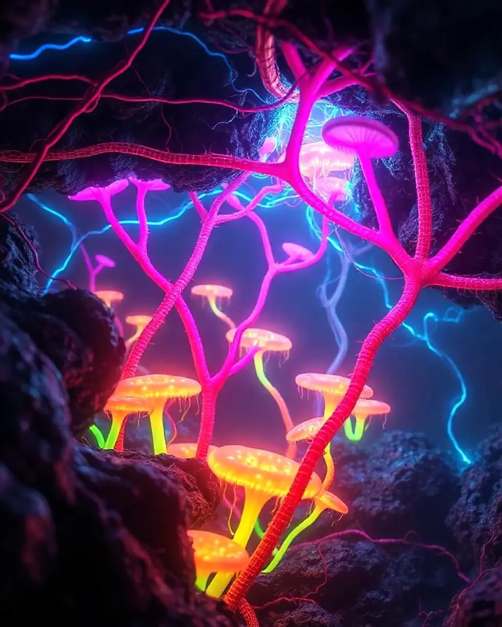 ID_905U2TXY-Creatorz+Signal+_Amazing-Glowing-Neon-Alien-Fungi