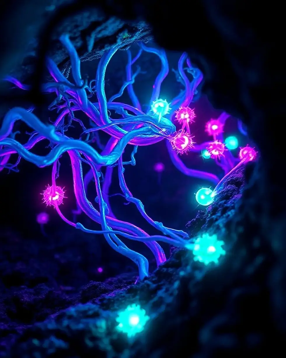 ID_CXTKNUXT-Creatorz+Signal+_Amazing-Glowing-Neon-Alien-Fungi