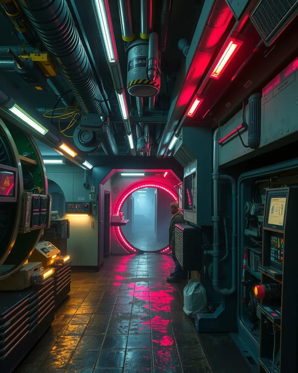 img-M8781RSQ-CreatorzPlus-Surreal-Post-Apocalyptic-Dystopian-Underground-Bunker-Futurism-V