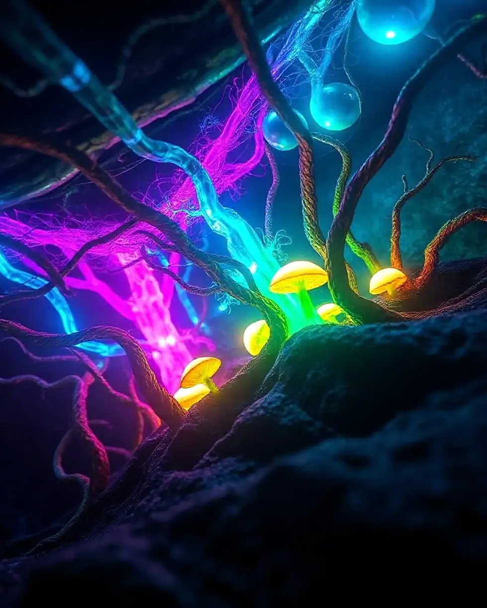 ID_9X7YAYAP-Creatorz+Signal+_Amazing-Glowing-Neon-Alien-Fungi