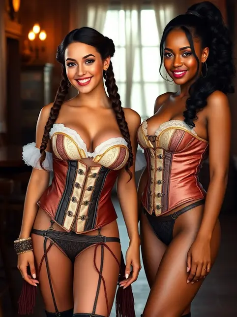 Creatorz+_WildWest_Cowgirls_Corsets_Fantasy_ID_S34VMDU9 v1