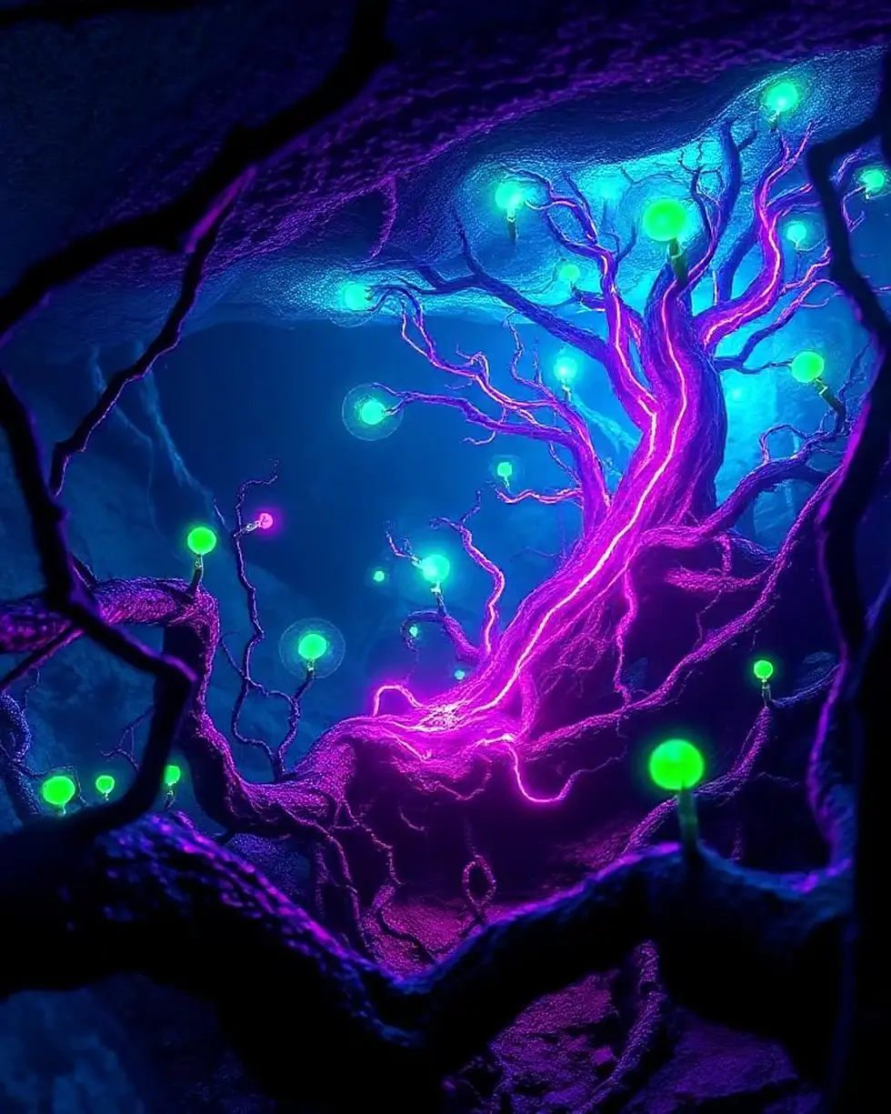 ID_ABGVWAO6-Creatorz+Signal+_Amazing-Glowing-Neon-Alien-Fungi
