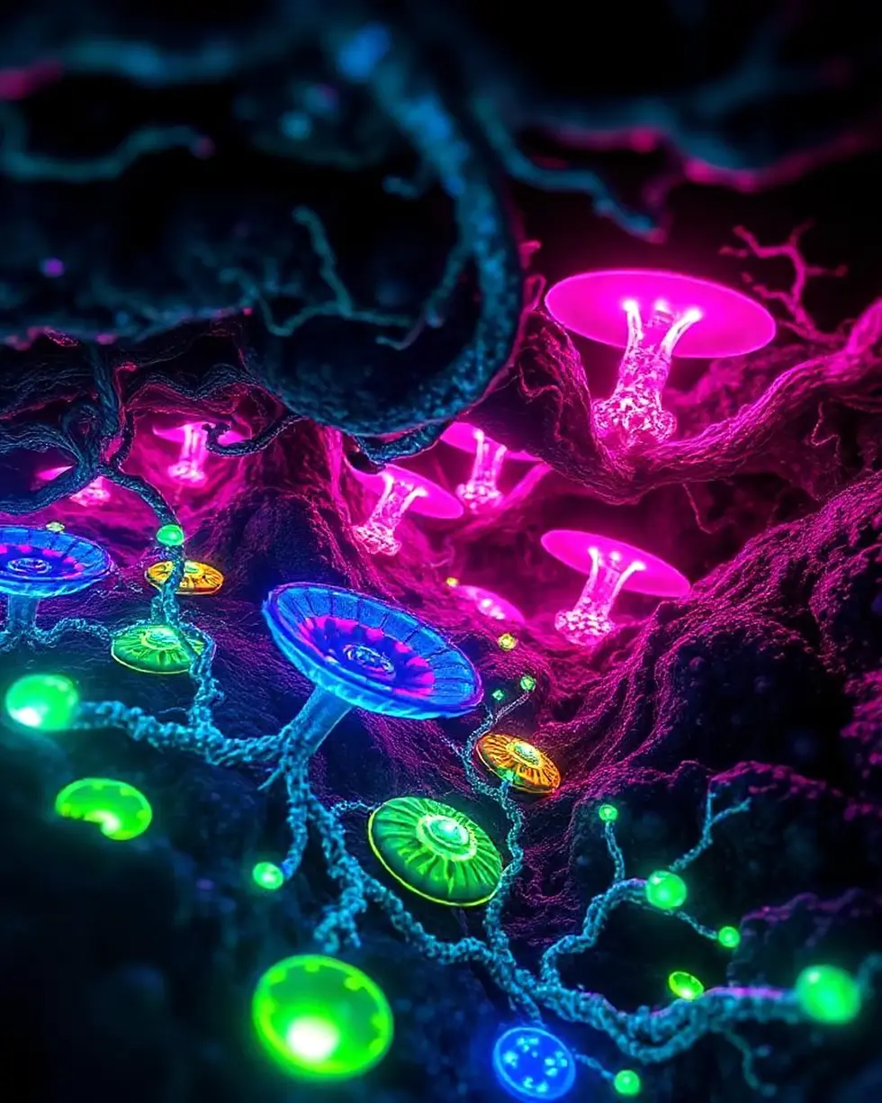 ID_Y01B7UOL-Creatorz+Signal+_Amazing-Glowing-Neon-Alien-Fungi