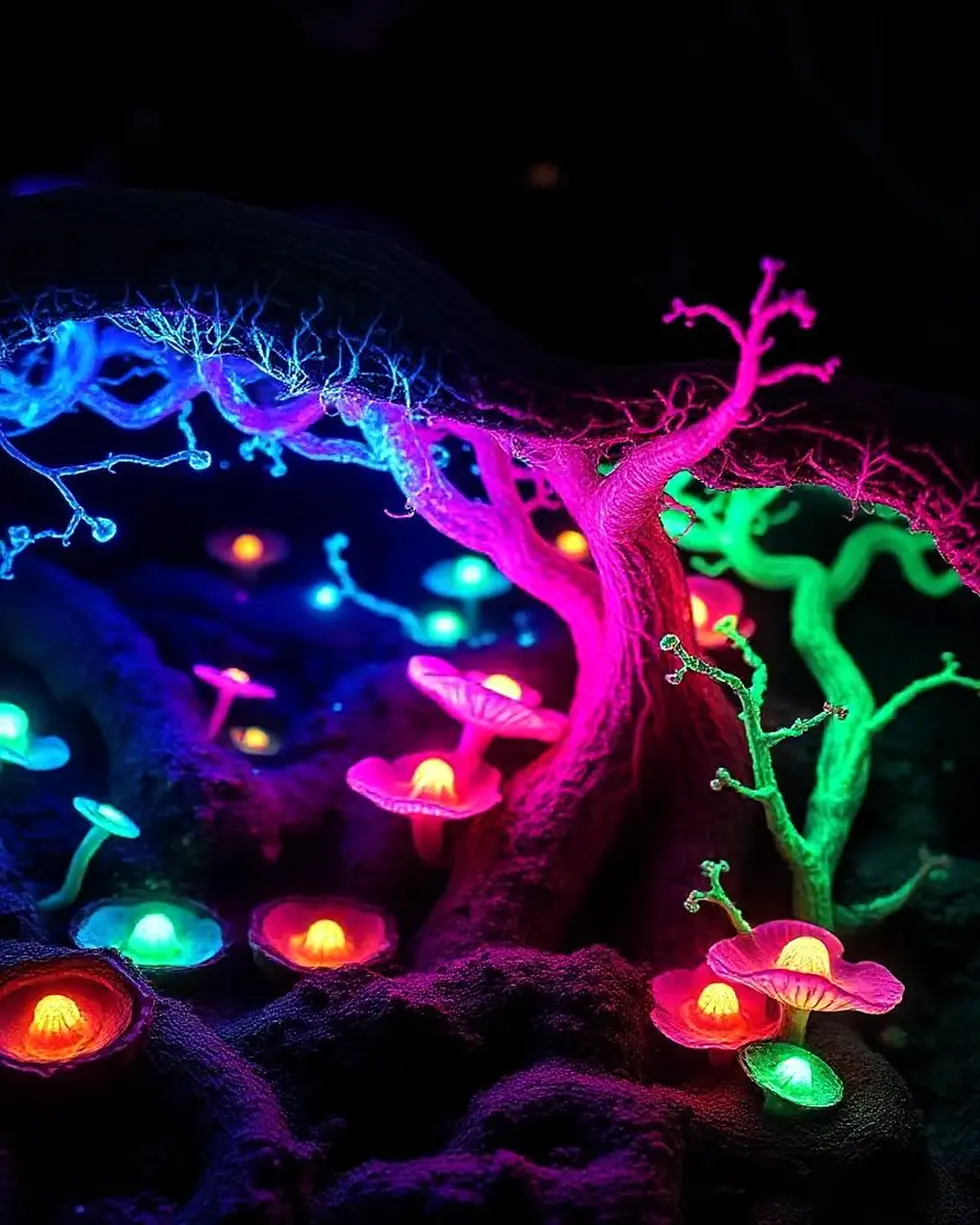 ID_QLBE5TKN-Creatorz+Signal+_Amazing-Glowing-Neon-Alien-Fungi