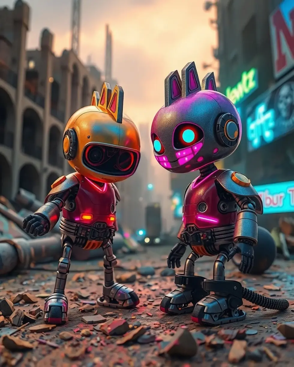 Creatorz+_BabyBotz_Futuristic_Circuit_Punks_ID_COL3XTTR