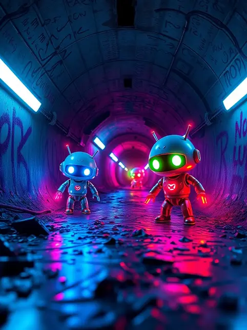 ID_PLNUCLEB_BabyBotz_Origins_Neoncore_Glitchglow