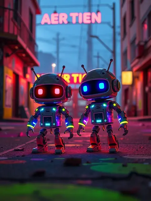 ID_KFGL3ESS_BabyBotz_Origins_Neoncore_Glitchglow